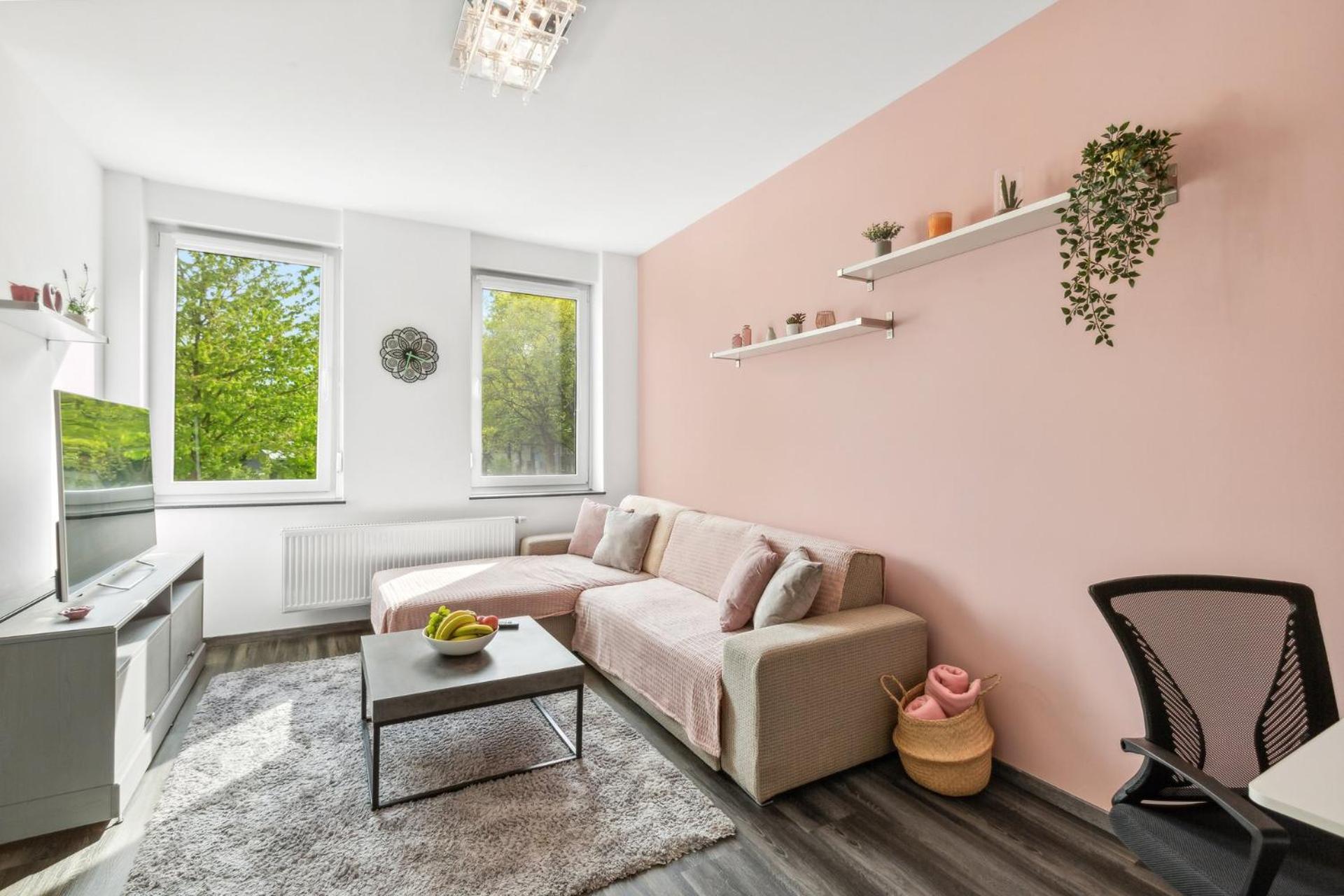 Elegant & Bright ~ Near Schalke 04 ~ Office ~ Free Parking! Lägenhet Gelsenkirchen Exteriör bild
